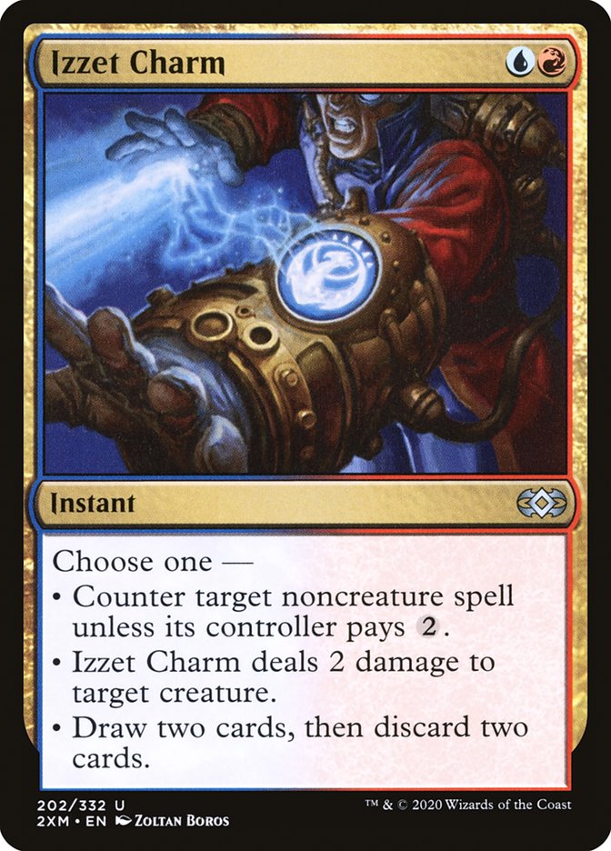 Izzet Charm [Double Masters] MTG Single Magic: The Gathering    | Red Claw Gaming