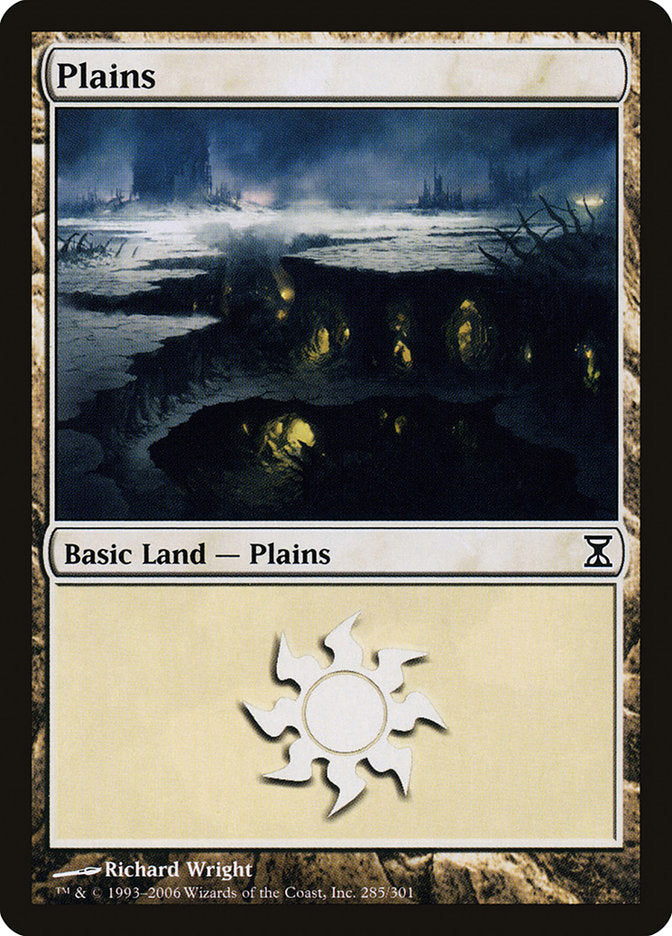 Plains (285) [Time Spiral] MTG Single Magic: The Gathering    | Red Claw Gaming