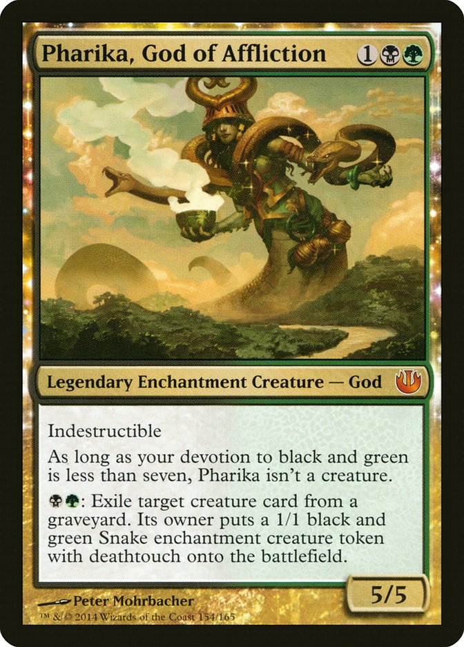 Pharika, God of Affliction [Journey into Nyx] MTG Single Magic: The Gathering    | Red Claw Gaming