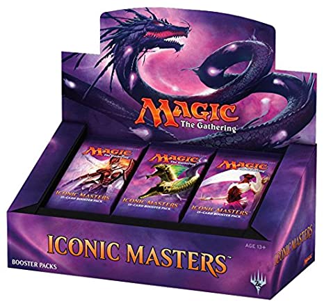 Iconic Masters Booster Box Sealed Magic the Gathering Wizards of the Coast    | Red Claw Gaming