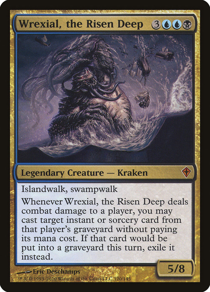 Wrexial, the Risen Deep [Worldwake] MTG Single Magic: The Gathering    | Red Claw Gaming