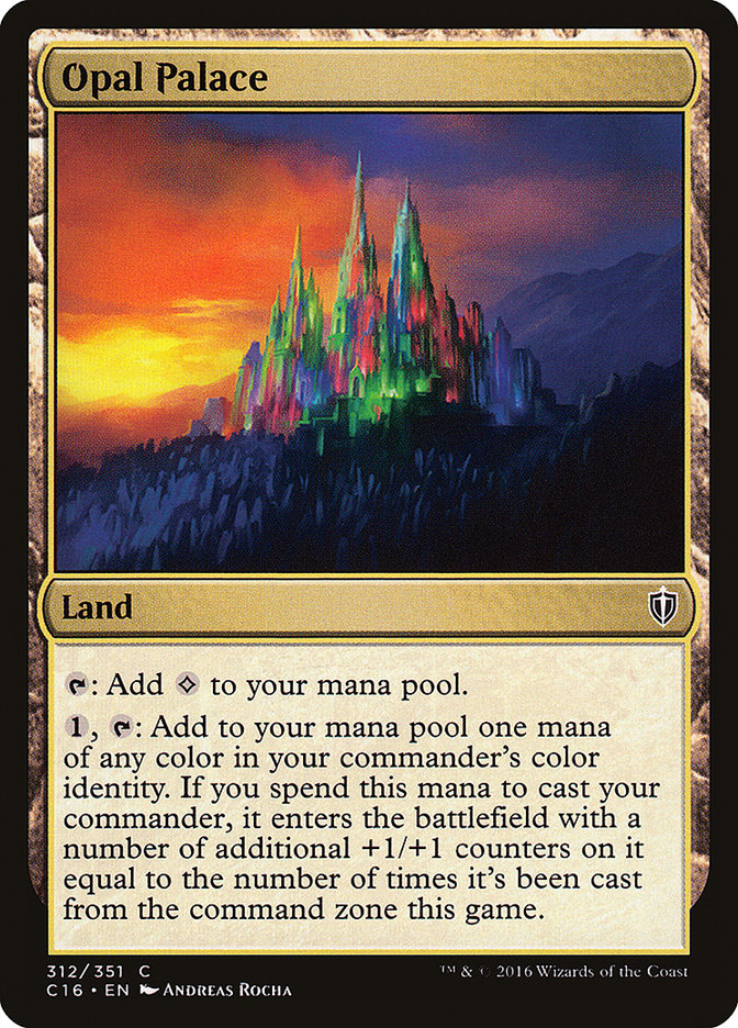 Opal Palace [Commander 2016] MTG Single Magic: The Gathering    | Red Claw Gaming
