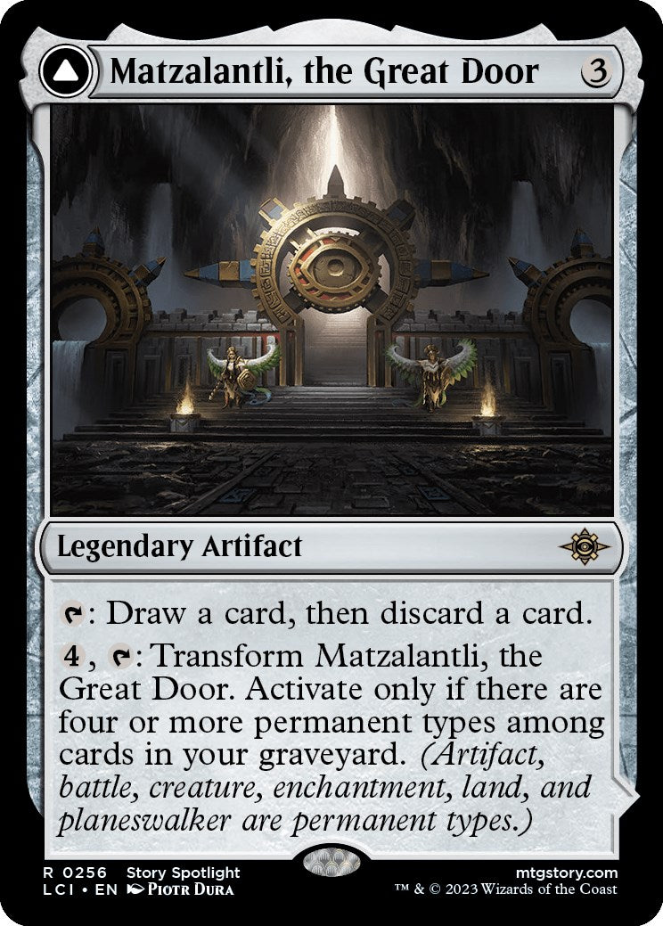 Matzalantli, the Great Door // The Core [The Lost Caverns of Ixalan] MTG Single Magic: The Gathering    | Red Claw Gaming