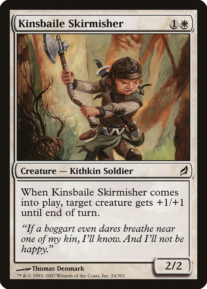 Kinsbaile Skirmisher [Lorwyn] MTG Single Magic: The Gathering    | Red Claw Gaming