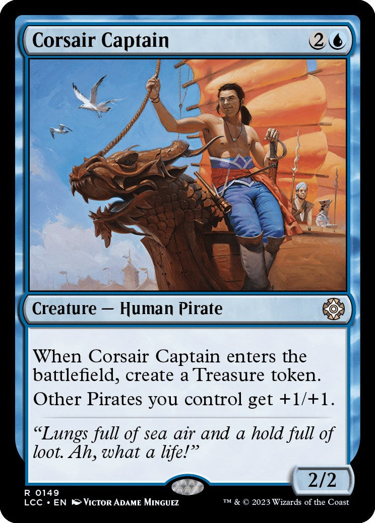 Corsair Captain [The Lost Caverns of Ixalan Commander] MTG Single Magic: The Gathering    | Red Claw Gaming