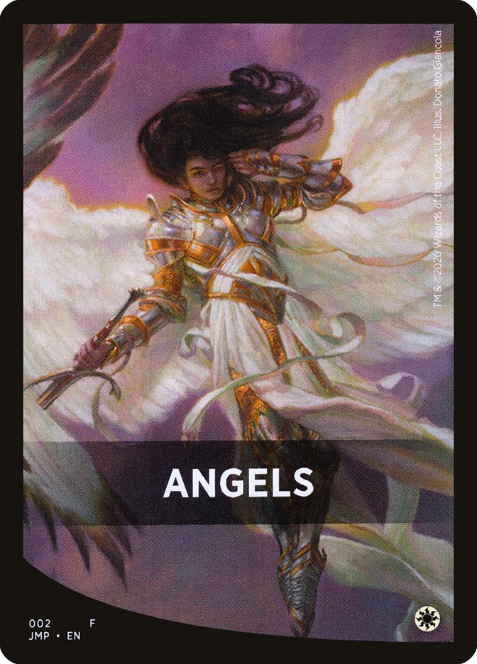 Angels Theme Card [Jumpstart Front Cards] MTG Single Magic: The Gathering    | Red Claw Gaming