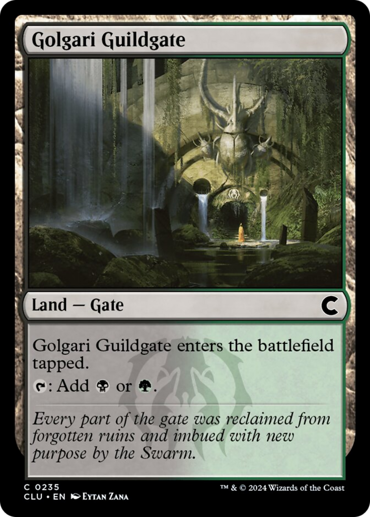 Golgari Guildgate [Ravnica: Clue Edition] MTG Single Magic: The Gathering    | Red Claw Gaming