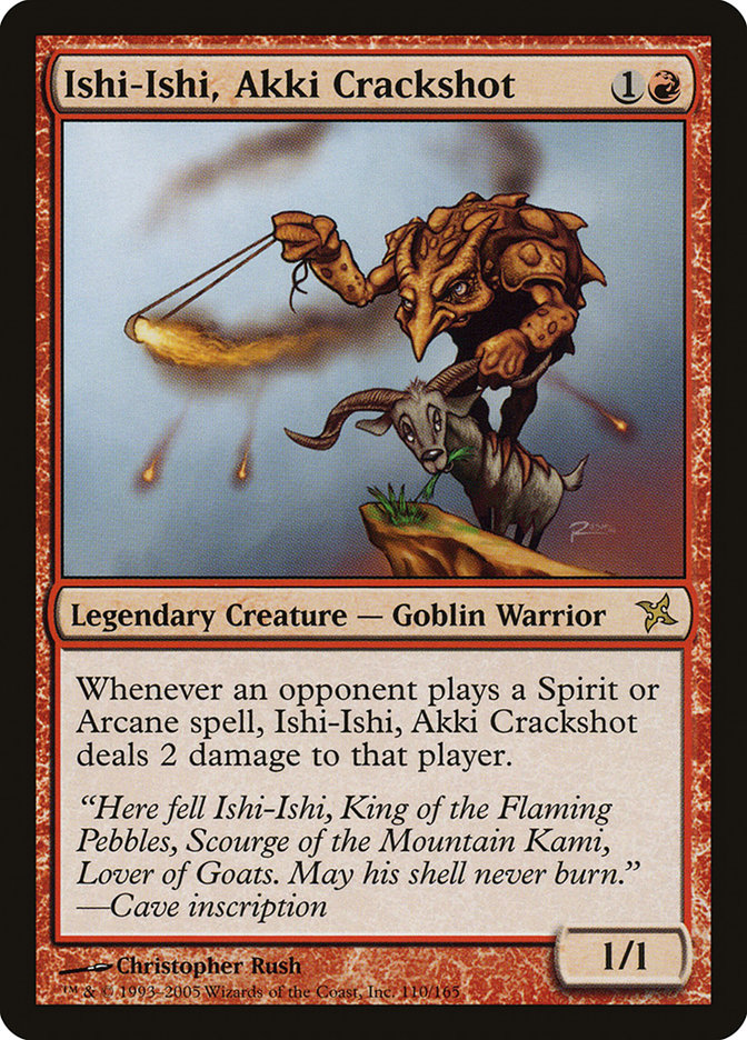 Ishi-Ishi, Akki Crackshot [Betrayers of Kamigawa] MTG Single Magic: The Gathering    | Red Claw Gaming