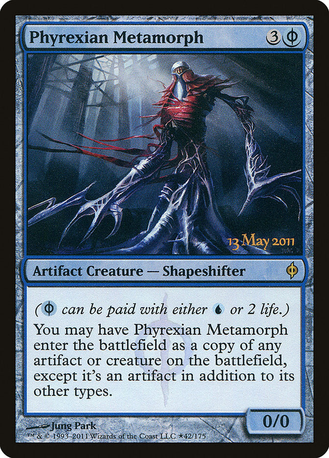 Phyrexian Metamorph [New Phyrexia Prerelease Promos] MTG Single Magic: The Gathering    | Red Claw Gaming