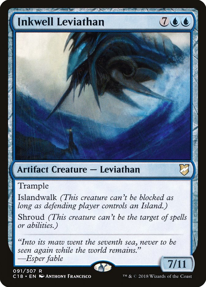 Inkwell Leviathan [Commander 2018] MTG Single Magic: The Gathering    | Red Claw Gaming