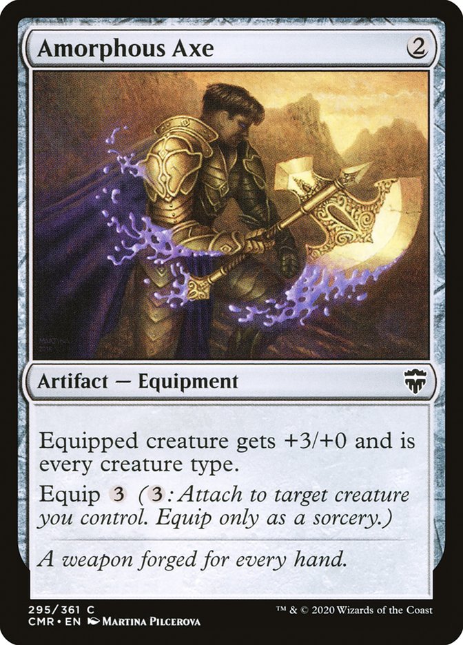 Amorphous Axe [Commander Legends] MTG Single Magic: The Gathering    | Red Claw Gaming