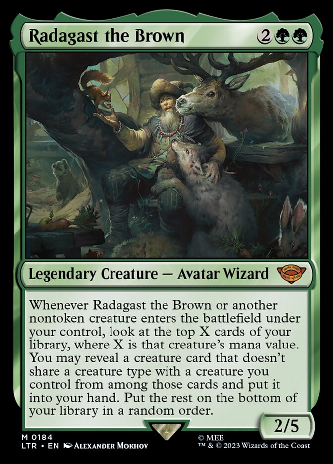Radagast the Brown [The Lord of the Rings: Tales of Middle-Earth] MTG Single Magic: The Gathering    | Red Claw Gaming