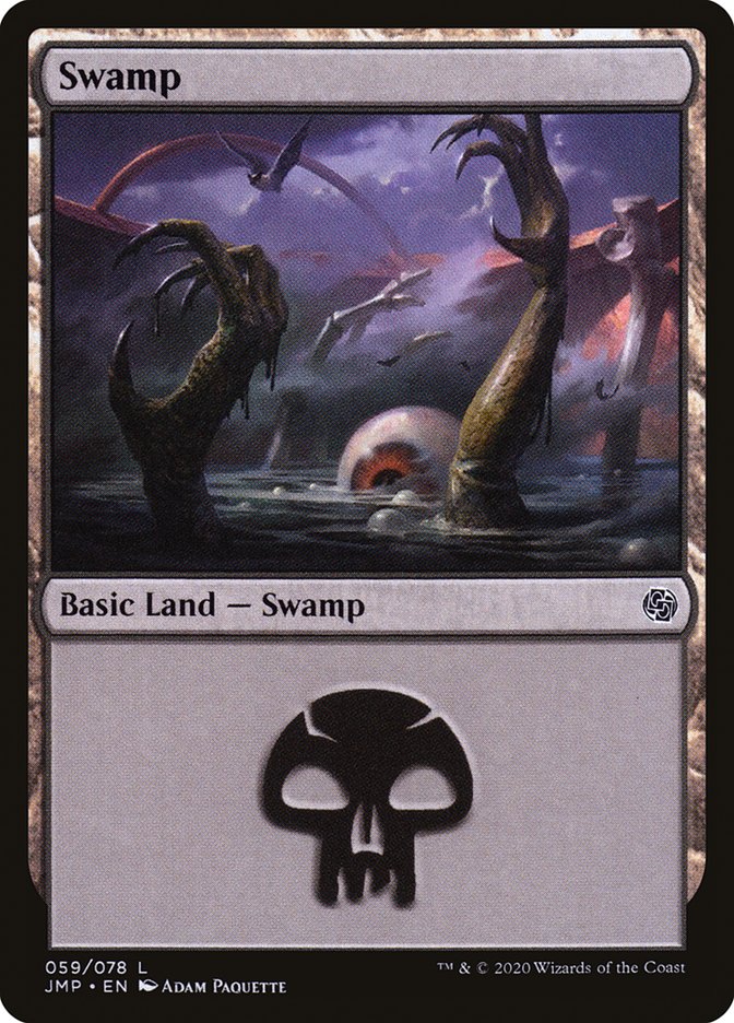Swamp (59) [Jumpstart] MTG Single Magic: The Gathering    | Red Claw Gaming