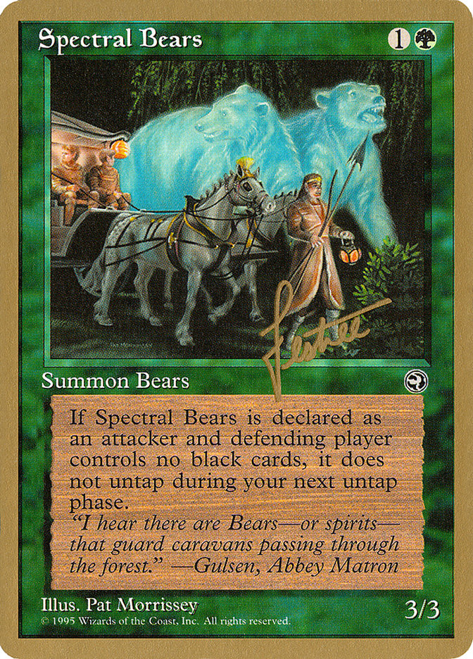 Spectral Bears (Bertrand Lestree) [Pro Tour Collector Set] MTG Single Magic: The Gathering    | Red Claw Gaming