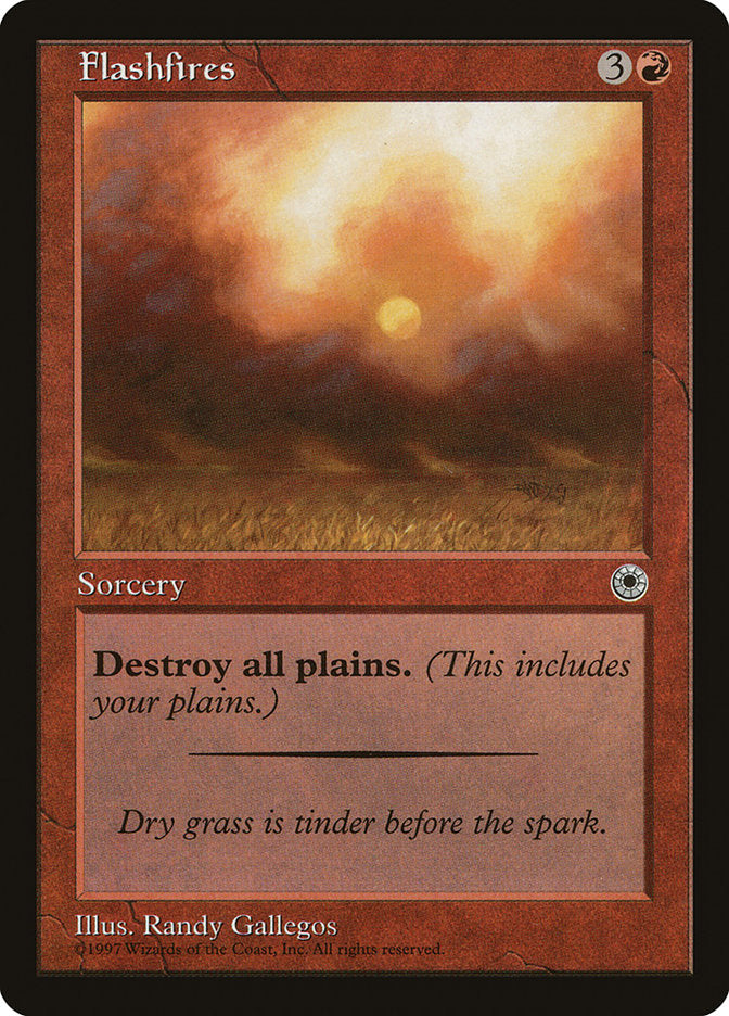 Flashfires [Portal] MTG Single Magic: The Gathering    | Red Claw Gaming