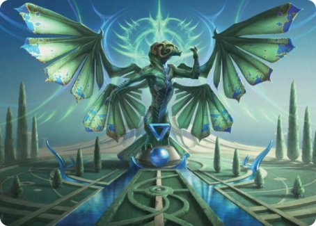 Tanazir Quandrix Art Card [Strixhaven: School of Mages Art Series] MTG Single Magic: The Gathering    | Red Claw Gaming