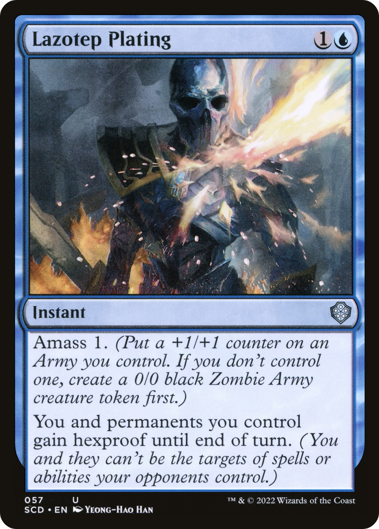 Lazotep Plating [Starter Commander Decks] MTG Single Magic: The Gathering    | Red Claw Gaming