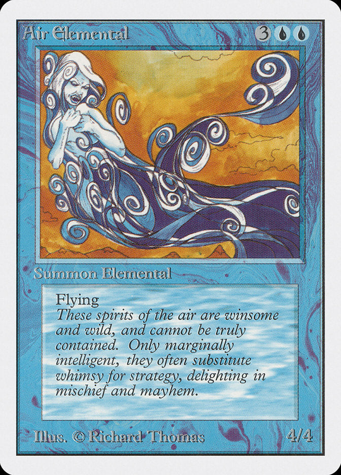 Air Elemental [Unlimited Edition] MTG Single Magic: The Gathering    | Red Claw Gaming