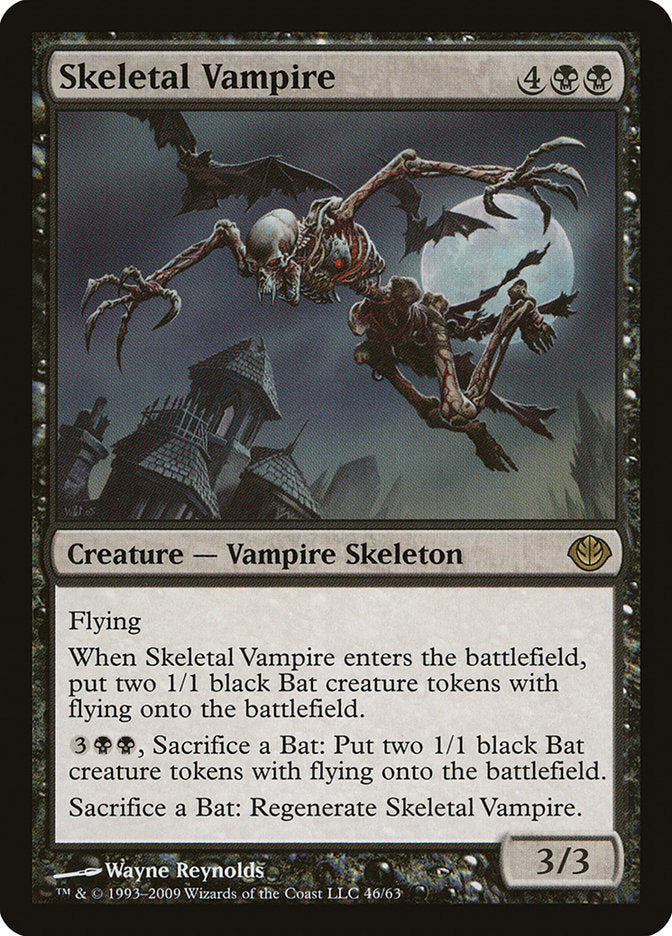 Skeletal Vampire [Duel Decks: Garruk vs. Liliana] MTG Single Magic: The Gathering    | Red Claw Gaming