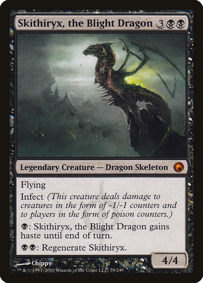 Skithiryx, the Blight Dragon [Scars of Mirrodin] MTG Single Magic: The Gathering    | Red Claw Gaming