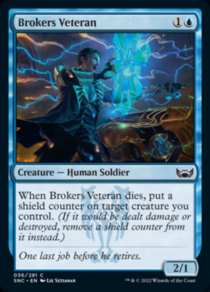 Brokers Veteran [Streets of New Capenna] MTG Single Magic: The Gathering    | Red Claw Gaming