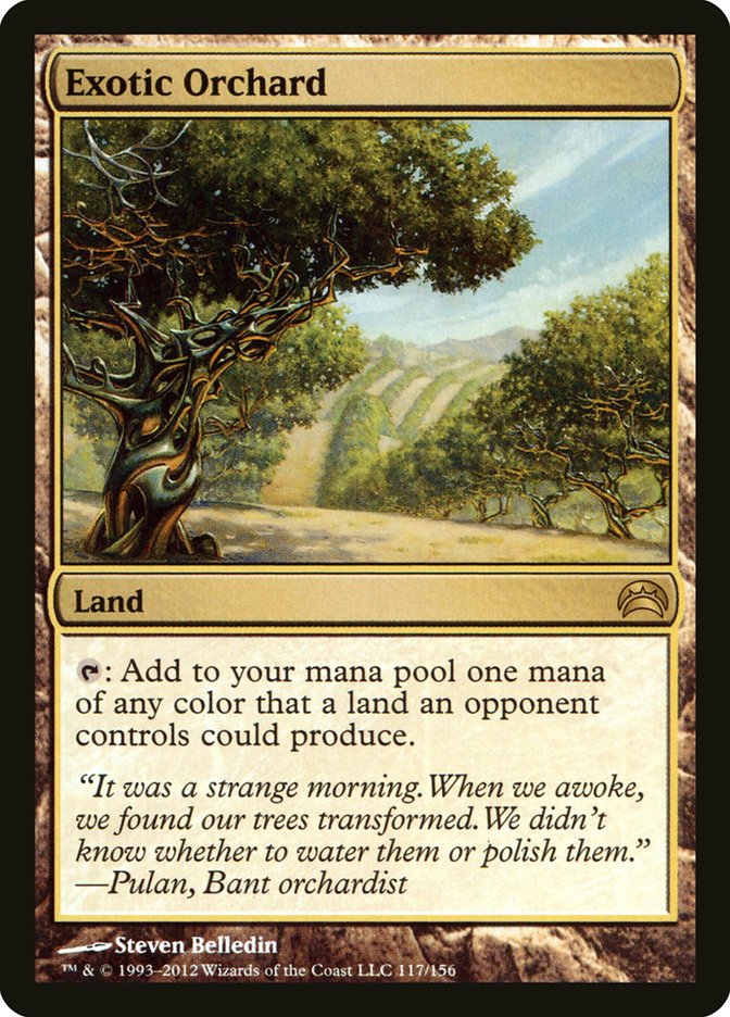 Exotic Orchard [Planechase 2012] MTG Single Magic: The Gathering    | Red Claw Gaming