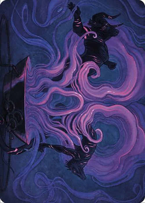 Macabre Reconstruction Art Card [Murders at Karlov Manor Art Series] MTG Single Magic: The Gathering    | Red Claw Gaming