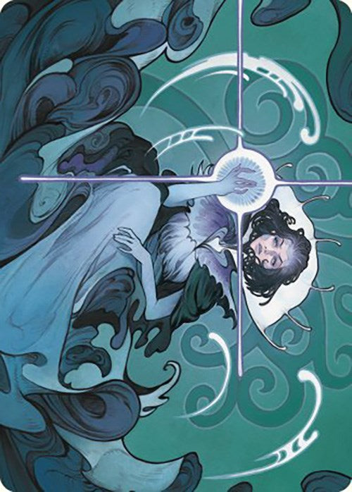 Vannifar, Evolved Enigma Art Card [Murders at Karlov Manor Art Series] MTG Single Magic: The Gathering    | Red Claw Gaming