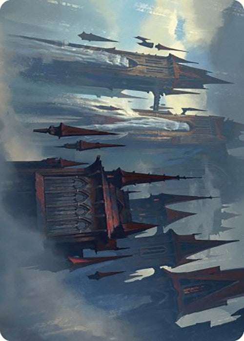 Thundering Falls Art Card [Murders at Karlov Manor Art Series] MTG Single Magic: The Gathering    | Red Claw Gaming