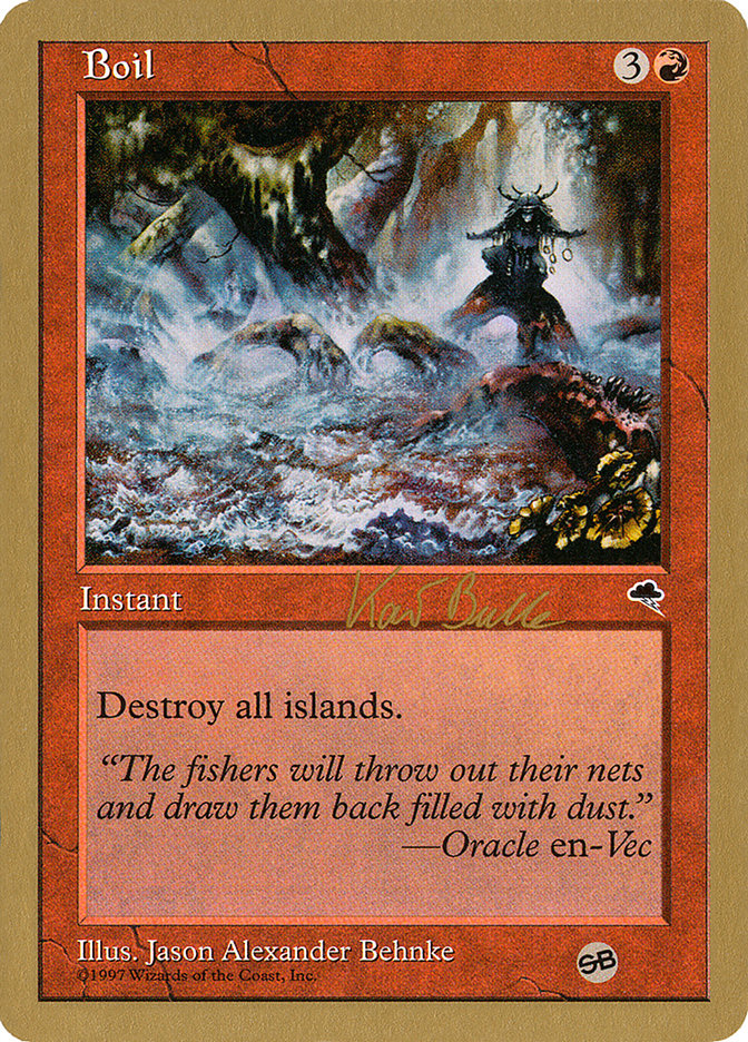 Boil (Kai Budde) (SB) [World Championship Decks 1999] MTG Single Magic: The Gathering    | Red Claw Gaming
