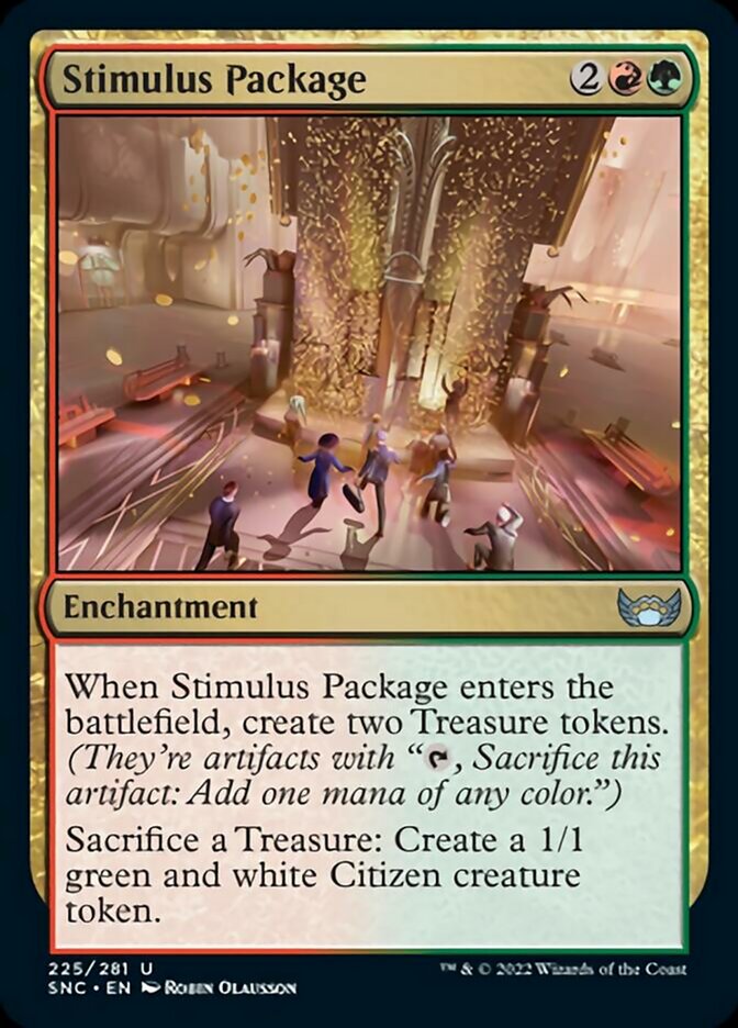 Stimulus Package [Streets of New Capenna] MTG Single Magic: The Gathering    | Red Claw Gaming