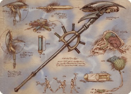 Staff of Domination Art Card [The Brothers' War Art Series] MTG Single Magic: The Gathering    | Red Claw Gaming