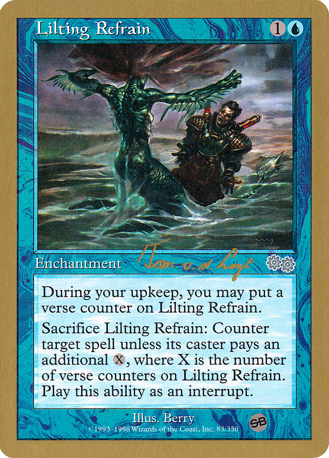 Lilting Refrain (Tom van de Logt) [World Championship Decks 2000] MTG Single Magic: The Gathering    | Red Claw Gaming