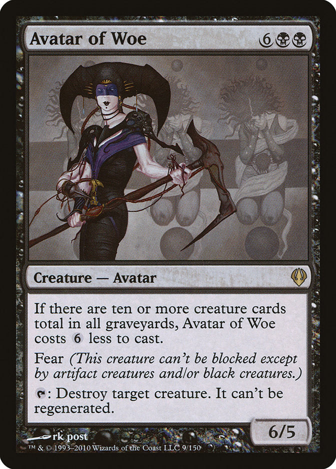 Avatar of Woe [Archenemy] MTG Single Magic: The Gathering    | Red Claw Gaming