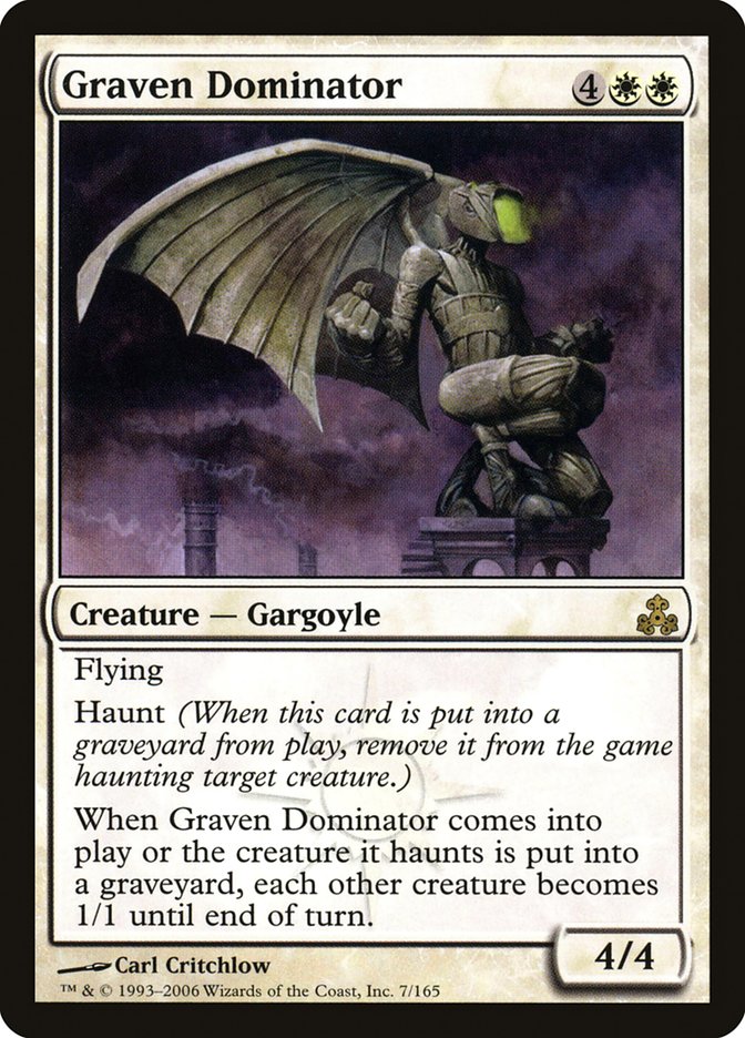 Graven Dominator [Guildpact] MTG Single Magic: The Gathering    | Red Claw Gaming