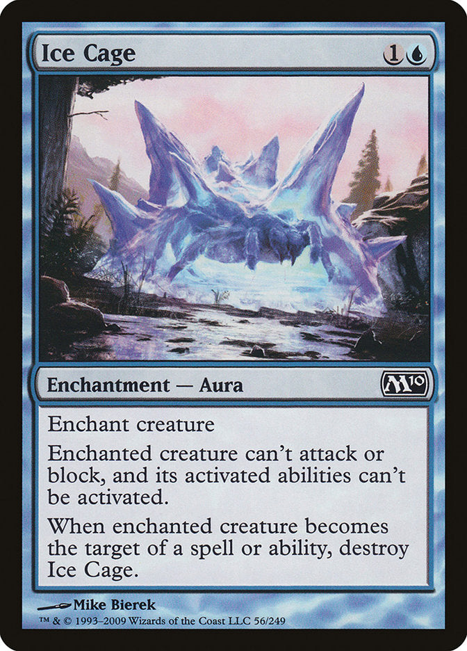 Ice Cage [Magic 2010] MTG Single Magic: The Gathering    | Red Claw Gaming