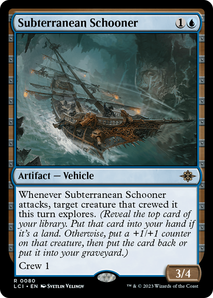 Subterranean Schooner [The Lost Caverns of Ixalan] MTG Single Magic: The Gathering    | Red Claw Gaming