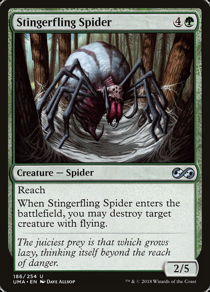 Stingerfling Spider [Ultimate Masters] MTG Single Magic: The Gathering    | Red Claw Gaming
