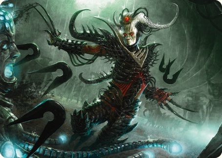 Vraan, Executioner Thane Art Card [Phyrexia: All Will Be One Art Series] MTG Single Magic: The Gathering    | Red Claw Gaming