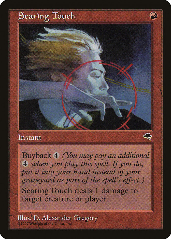 Searing Touch [Tempest] MTG Single Magic: The Gathering    | Red Claw Gaming