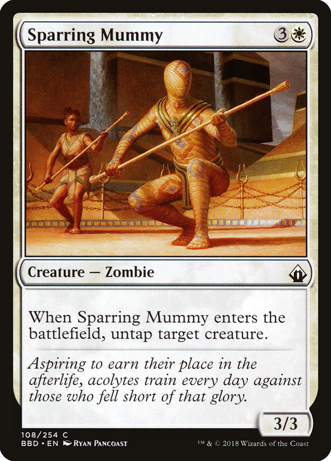 Sparring Mummy [Battlebond] MTG Single Magic: The Gathering    | Red Claw Gaming