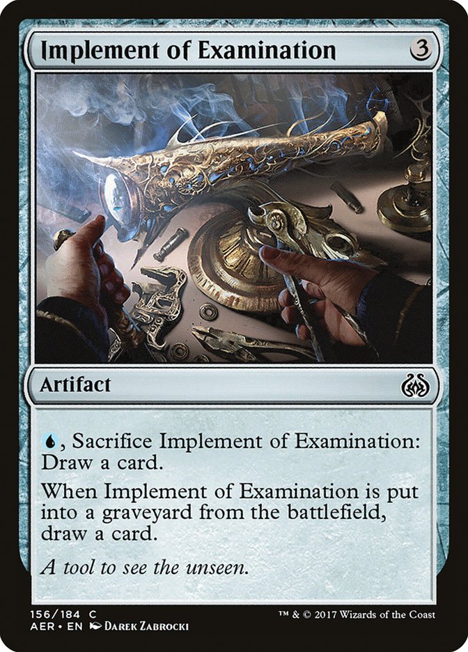 Implement of Examination [Aether Revolt] MTG Single Magic: The Gathering    | Red Claw Gaming