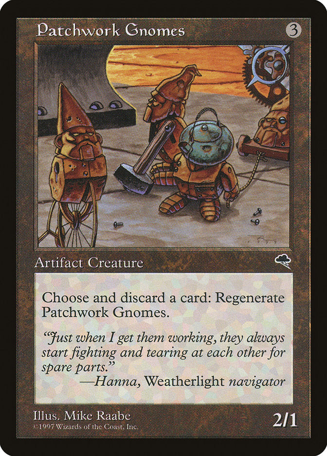 Patchwork Gnomes [Tempest] MTG Single Magic: The Gathering    | Red Claw Gaming