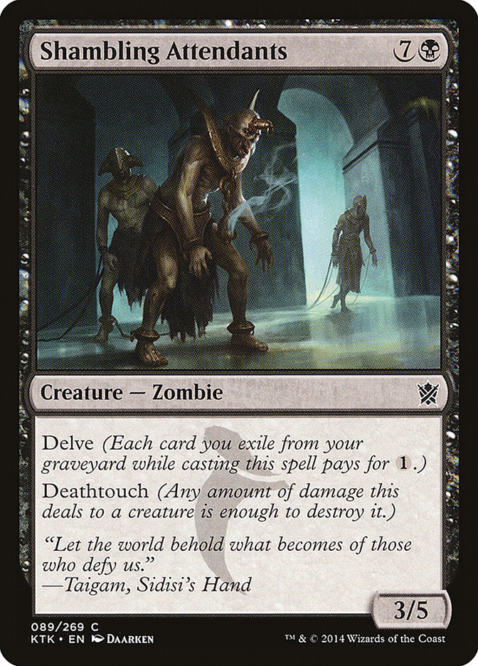 Shambling Attendants [Khans of Tarkir] MTG Single Magic: The Gathering    | Red Claw Gaming