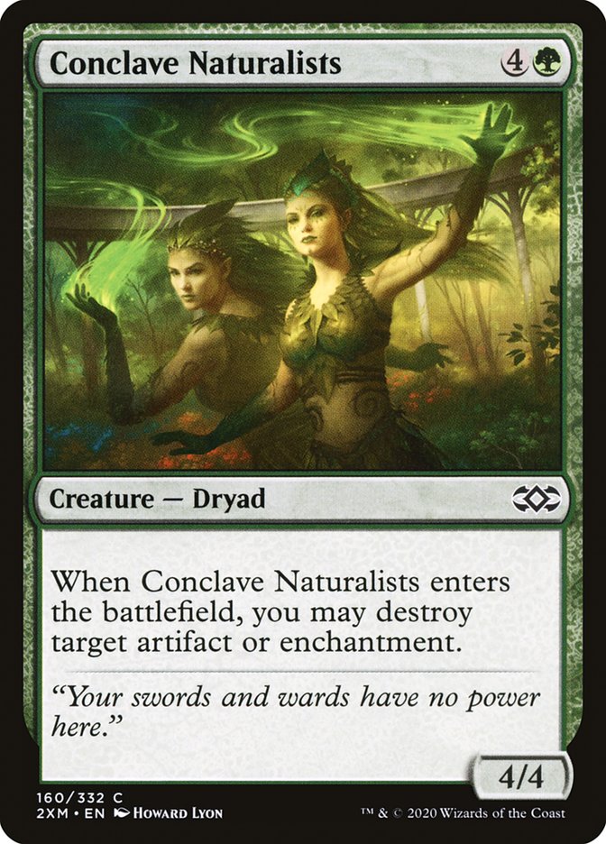 Conclave Naturalists [Double Masters] MTG Single Magic: The Gathering    | Red Claw Gaming
