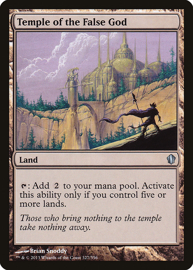 Temple of the False God [Commander 2013] MTG Single Magic: The Gathering    | Red Claw Gaming