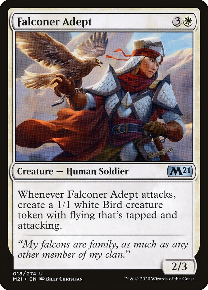 Falconer Adept [Core Set 2021] MTG Single Magic: The Gathering    | Red Claw Gaming