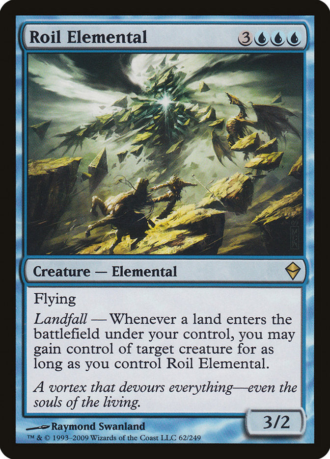 Roil Elemental [Zendikar] MTG Single Magic: The Gathering    | Red Claw Gaming
