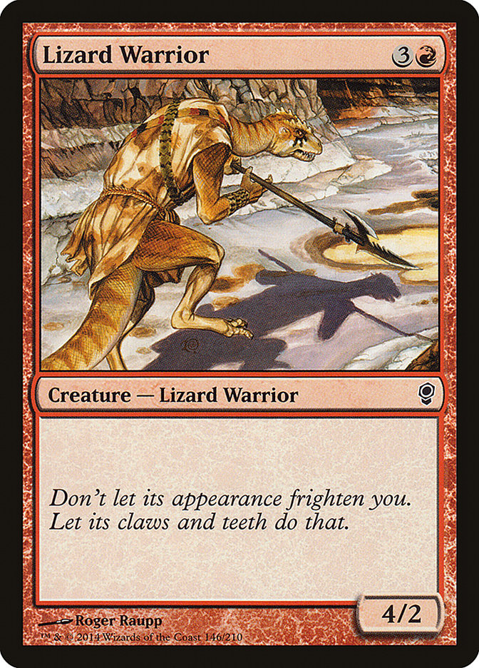 Lizard Warrior [Conspiracy] MTG Single Magic: The Gathering    | Red Claw Gaming