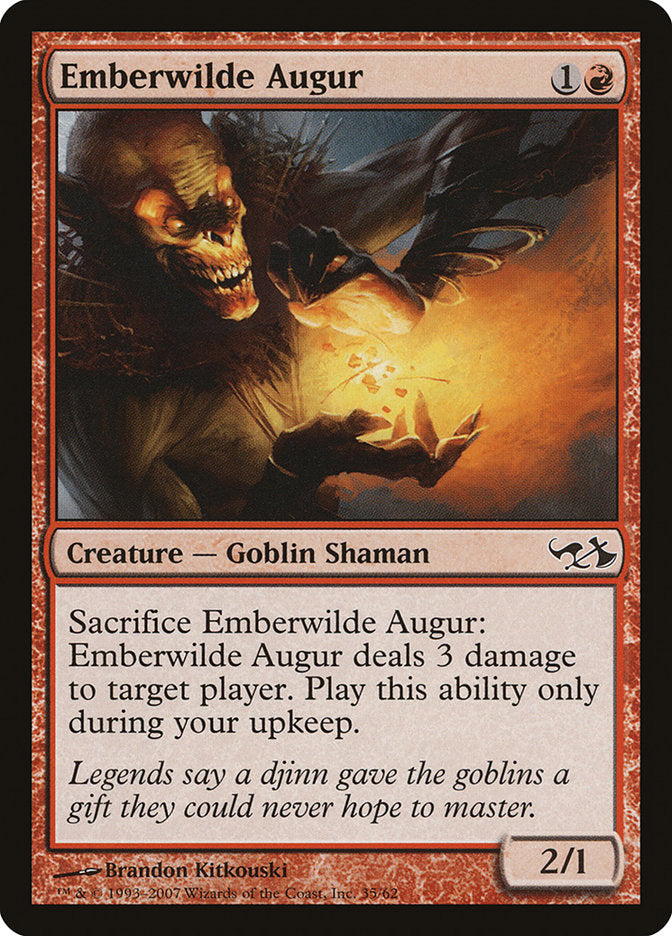 Emberwilde Augur [Duel Decks: Elves vs. Goblins] MTG Single Magic: The Gathering    | Red Claw Gaming